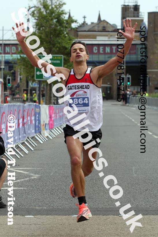 Sunderland City Half Marathon, 2021 Sunderland City 5k, 10k and Half Marathon Road Races. Photo: David T. Hewitson/Sports for All Pics